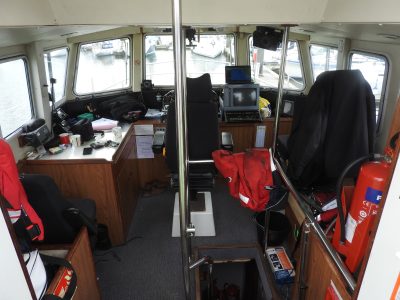 boat cockpit