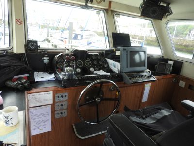 boat cockpit