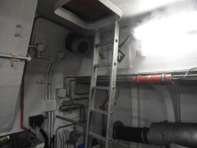 hatch and ladder