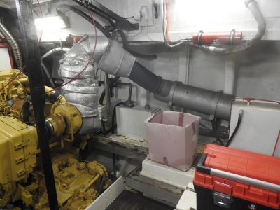 boat engine room