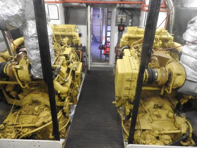 boat engine room