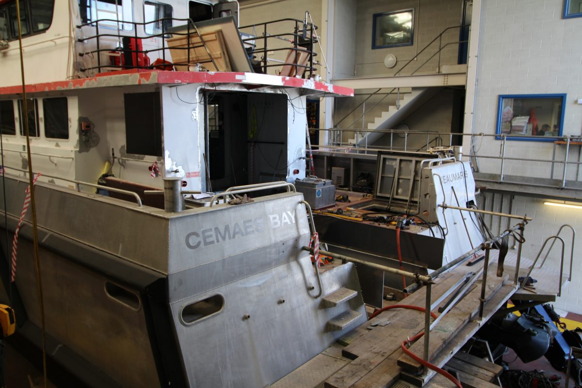 Aft view