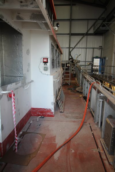 deck and equipment