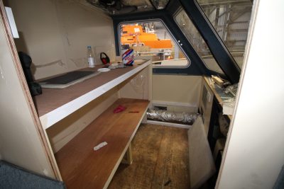 New cabin interior
