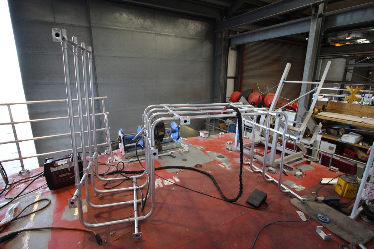 Aft decking