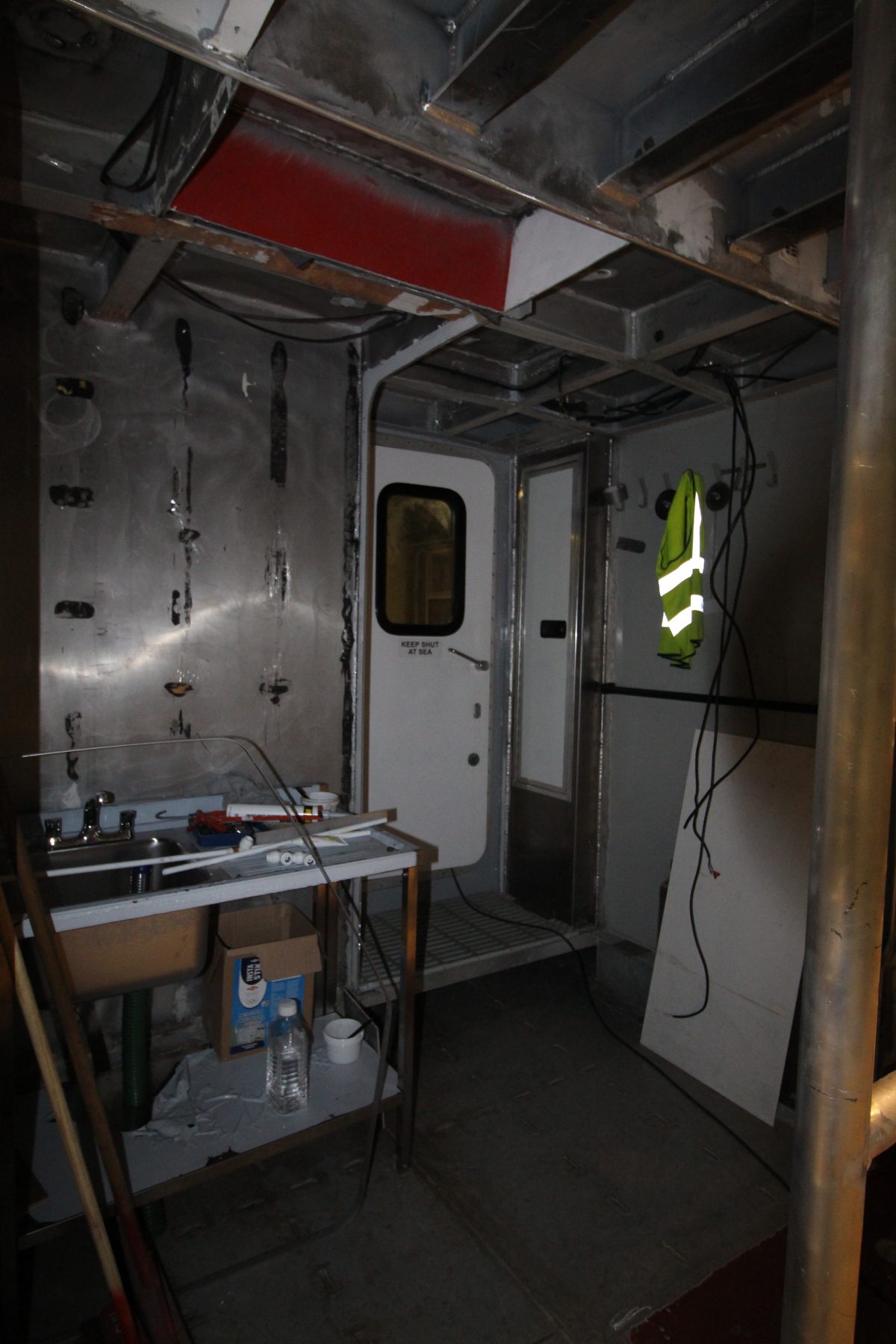 Work in progress on the Hatchway