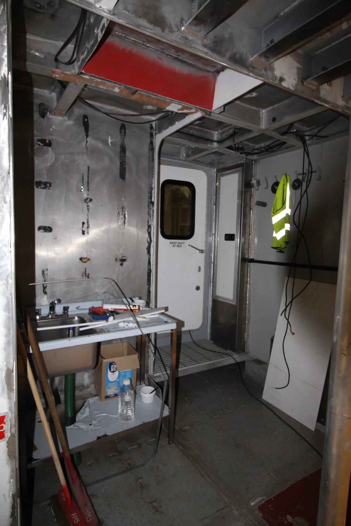 Work in progress on the Hatchway