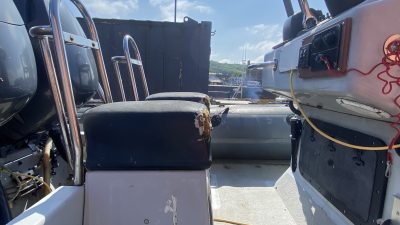 Osprey Viper 7.0m RIB seat detail