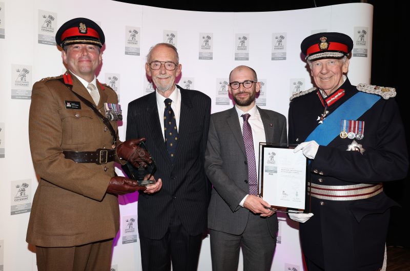 The Authority receiving the AFC Silver award