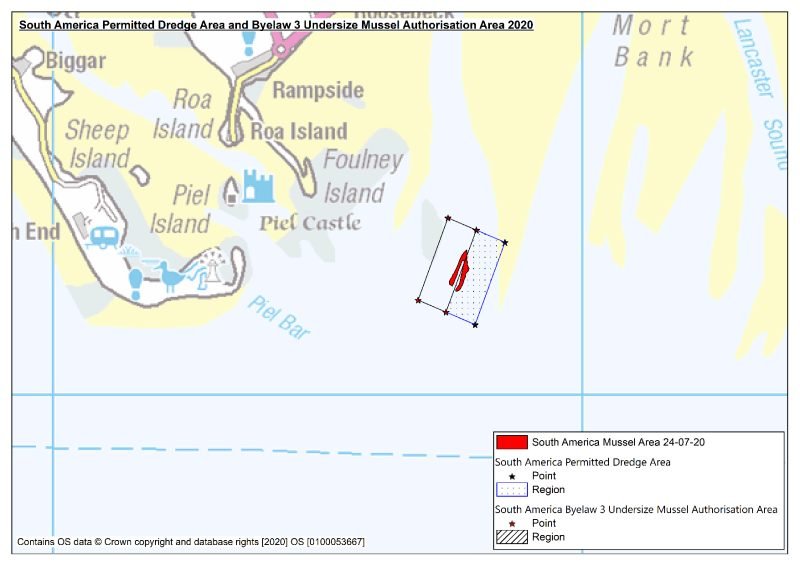 South America Dredge and Handgathering Area